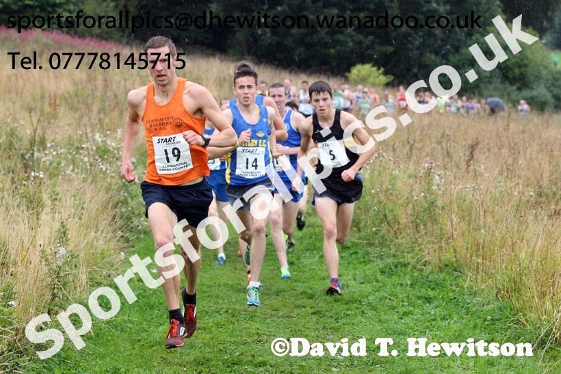 Senior mens relay, Sunderland Harriers Open Cross Counry, Farringdon Park, Sunderland. Photo: David T. Hewitson/Sports for All Pics